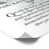 Poster Portrait de Murad III (Coin)