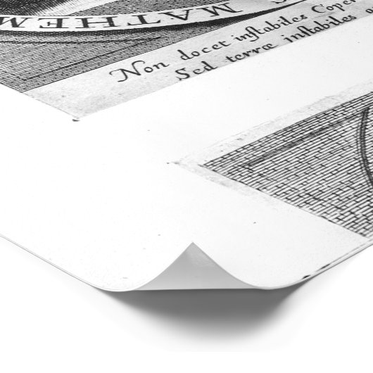 Poster Portrait de Nicolas Copernicus (Coin)