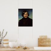 Poster Portrait de Nikolay Gogol, 1841 (Cuisine)