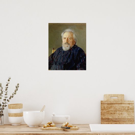 Poster Portrait de Nikolay Leskov (Cuisine)