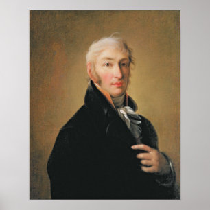 Poster Portrait de Nikolay Mikhaylovich Karamzin, 1805