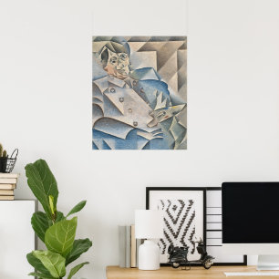 Poster Portrait de Pablo Picasso par Juan Gris