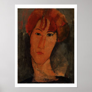 Poster Portrait de Pardy, c.1915 (huile sur la toile)