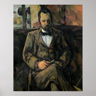 Poster Portrait de Paul Cezanne d'Ambroise Vollard,