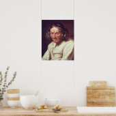 Poster Portrait de Paul Scarron (Cuisine)