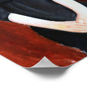 Poster Portrait de Paulette Jourdain, Modigliani (Coin)