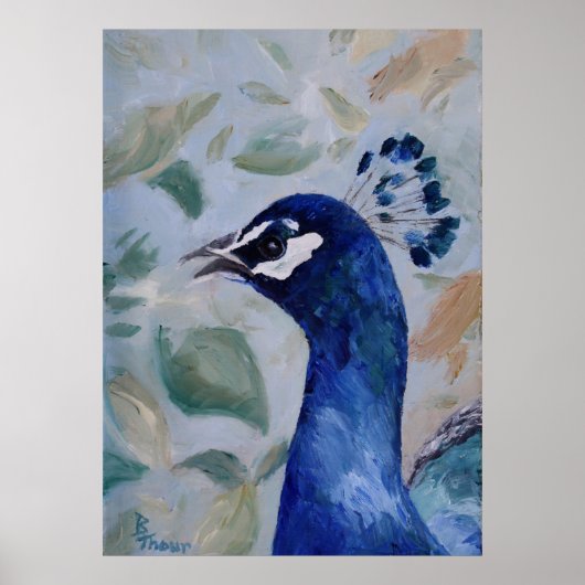 Poster Portrait de Peacock (Devant)