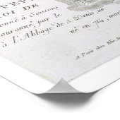 Poster Portrait de Pepin, appelé "Le Bref", Roi de France (Coin)