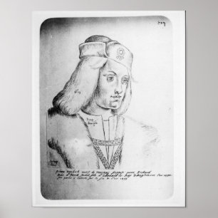 Poster Portrait de Perkin Warbeck