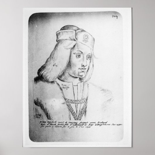 Poster Portrait de Perkin Warbeck (Devant)
