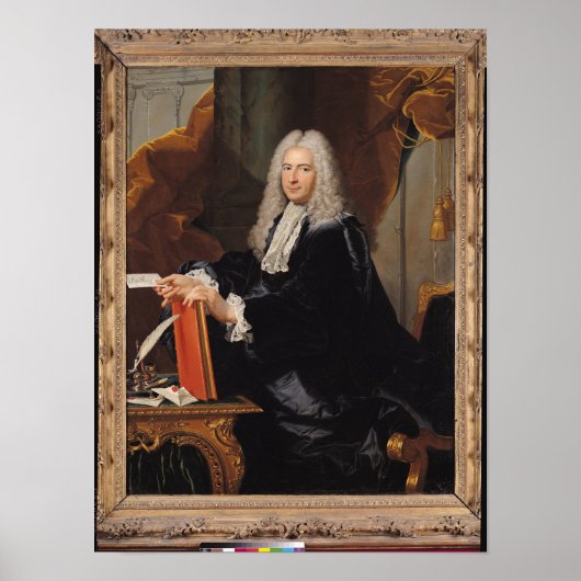 Poster Portrait de Philibert Orry (Devant)