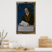 Poster Portrait de Philipp Melanchthon (Cuisine)