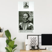 Poster Portrait de Philippe-Emmanuel de Lorraine (Bureau à domicile)