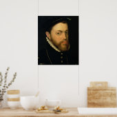 Poster Portrait de Philippe II d'Espagne (Cuisine)