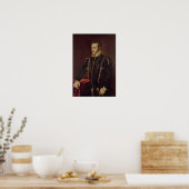Poster Portrait de Philippe II d'Espagne 2 (Cuisine)