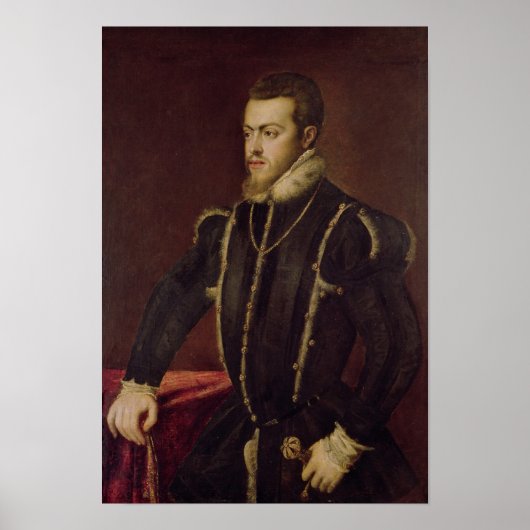 Poster Portrait de Philippe II d'Espagne 2 (Devant)