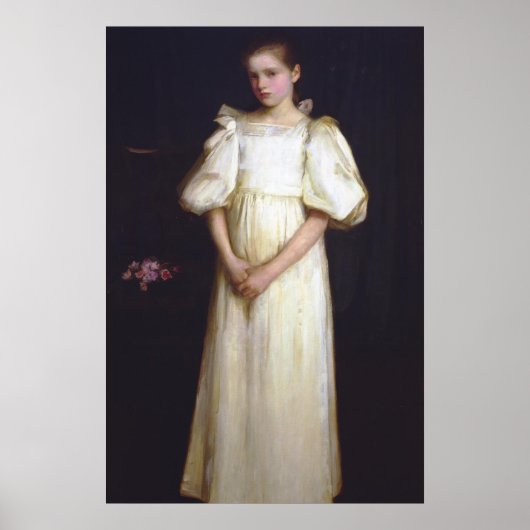 Poster Portrait de Phyllis Waterlow par John Waterhouse (Devant)