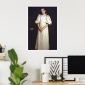 Poster Portrait de Phyllis Waterlow par John Waterhouse (Bureau à domicile)