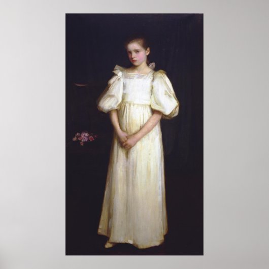 Poster Portrait de Phyllis Waterlow par John Waterhouse (Devant)