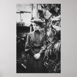 Poster Portrait de physicien autrichien Lise Meitner