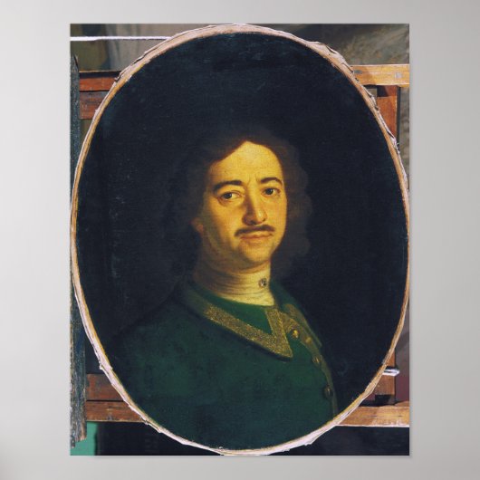 Poster Portrait de Pierre le Grand (Devant)
