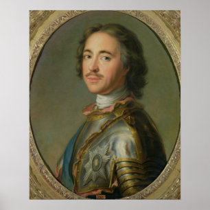 Poster Portrait de Pierre le Grand