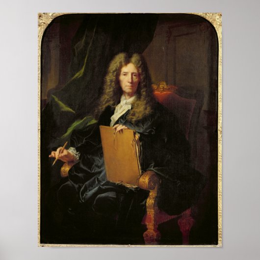 Poster Portrait de Pierre Mignard c.1690 (Devant)
