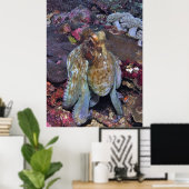 Poster Portrait de pieuvre (Bureau à domicile)