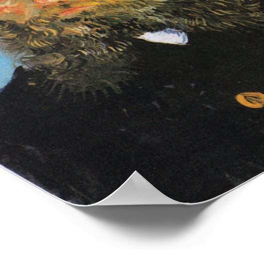 Poster Portrait de Postman Roulin | Vincent Van Gogh (Coin)