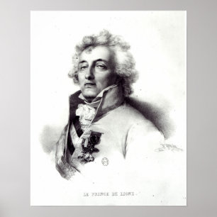 Poster Portrait de prince de Charles-Joseph de maréchal