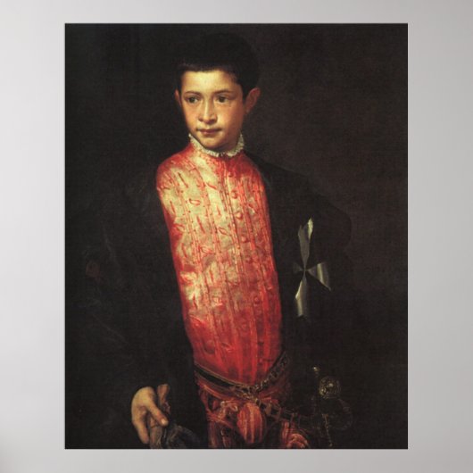 Poster Portrait de Ranuccio Farnese (Devant)