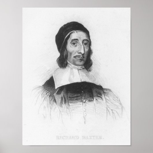 Poster Portrait de Richard Baxter (Devant)