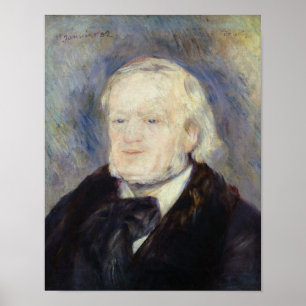 Poster Portrait de Richard Wagner 1882