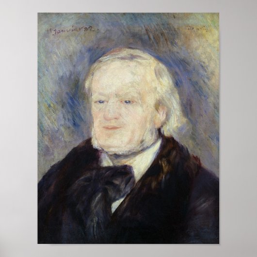 Poster Portrait de Richard Wagner 1882 (Devant)