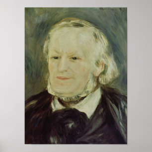 Poster Portrait de Richard Wagner, 1893