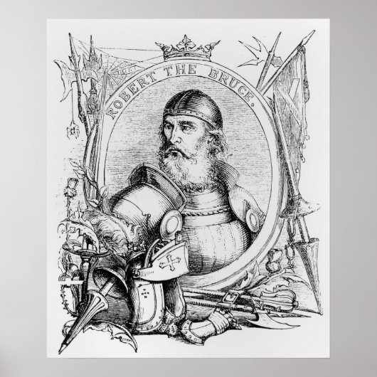Poster Portrait de Robert le Bruce (Devant)