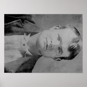 Poster Portrait de Robert Leroy Parker "Butch Cassidy"