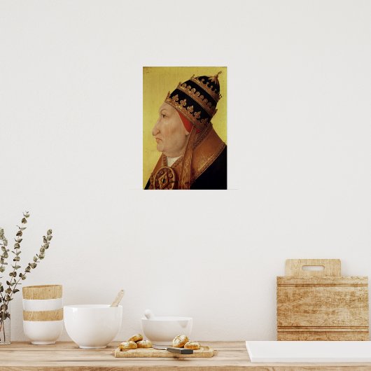 Poster Portrait de Rodrigo Borgia Pape Alexandre VI (Cuisine)