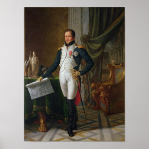 Poster Portrait de roi de Joseph Bonaparte de l'Espagne