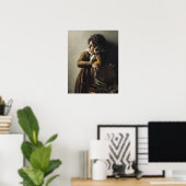 Poster Portrait de Romainville-Trioson, 1800 (Bureau à domicile)