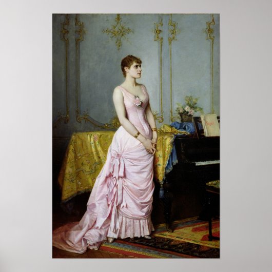 Poster Portrait de Rose Caron 1886 (Devant)