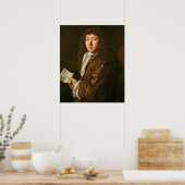 Poster Portrait de Samuel Pepys 1666 (Cuisine)