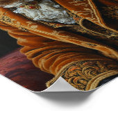 Poster Portrait de Schnauzer Royal (Coin)