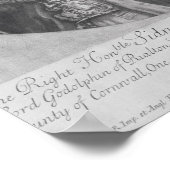 Poster Portrait de Sidney Godolphin (Coin)