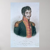 Poster Portrait de Simon Bolivar (Devant)