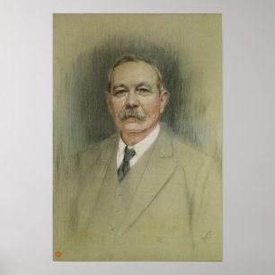 Poster Portrait de Sir Arthur Conan Doyle