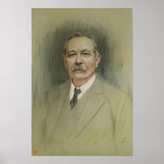 Poster Portrait de Sir Arthur Conan Doyle (Devant)