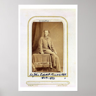 Poster Portrait de sir John Everett Millais (1829-1896) (