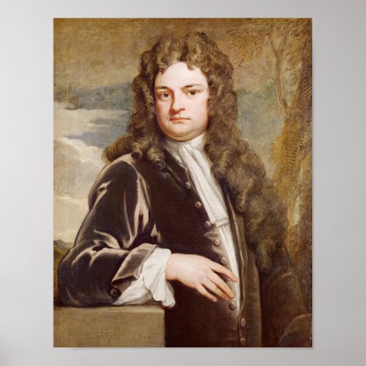 Poster Portrait de Sir Richard Steele 1711 (Devant)