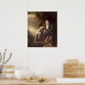 Poster Portrait de Sir Walter Scott et ses chiens (Cuisine)